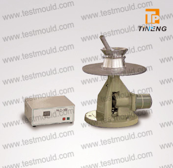 Motorized concrete flow table
