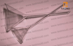 Glass Funnels with short stem or long stem
