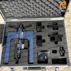 Rivet and thermal insulation material adhesive strength tester