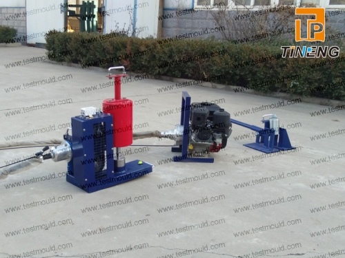 Motor operated dynamic cone penetrometer