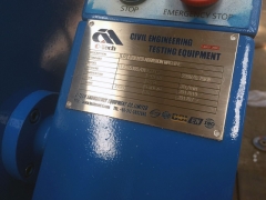 Los angeles abrasion tester