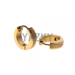 Stainless steel earring-Gold color