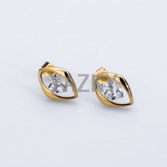 Fashion stainless steel earring-Gold
