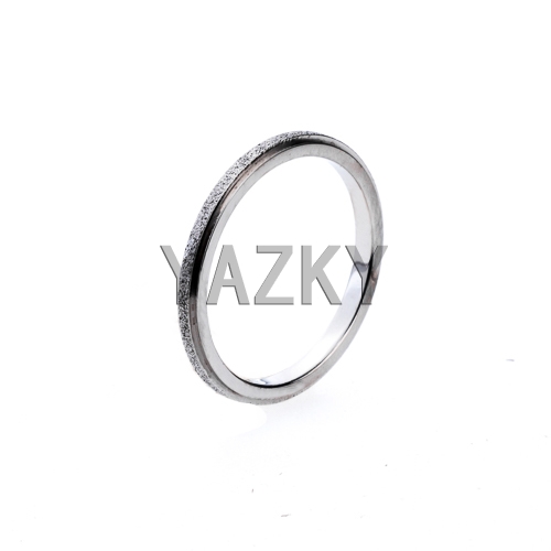 Stainless steel ring -Steel color