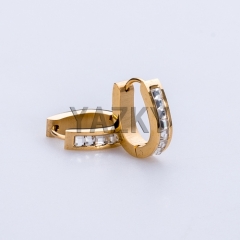Fashion stainless steel earring- gold color