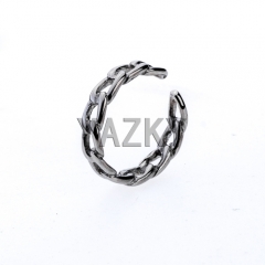 Stainless steel ring -Steel color