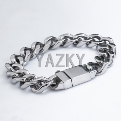 Brazalete de acero inoxidable