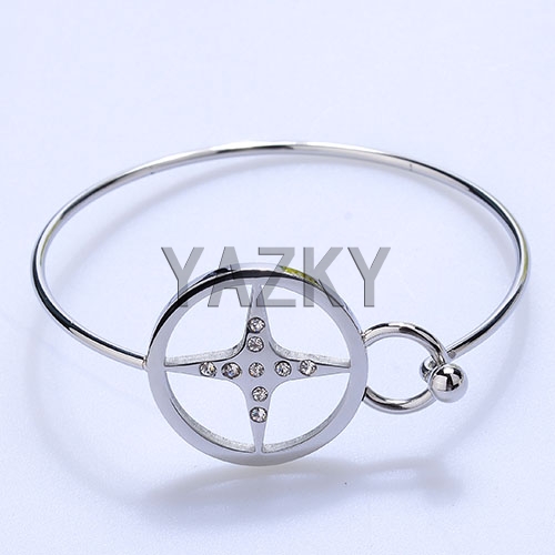 Stainless steel bangle