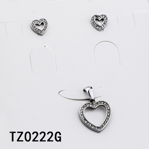 Stainless steel jewelry set