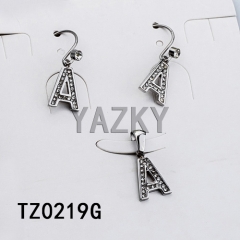 Stainless steel jewelry set