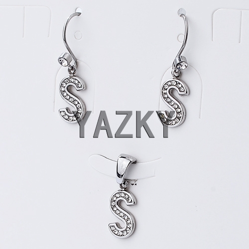 Stainless steel jewelry set