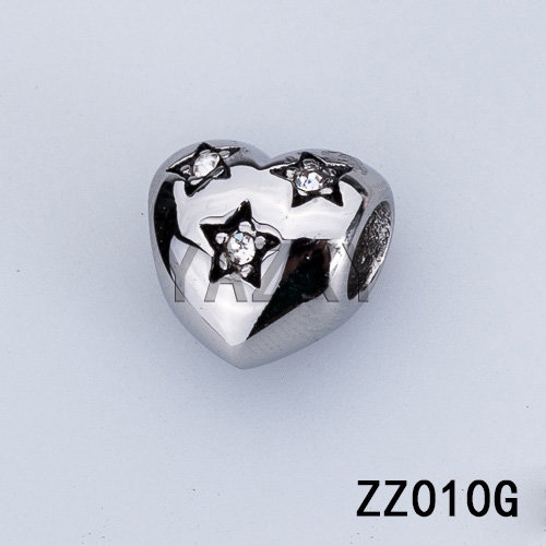 Stainless steel charm