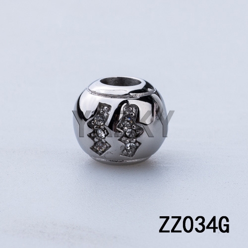 Stainless steel charm