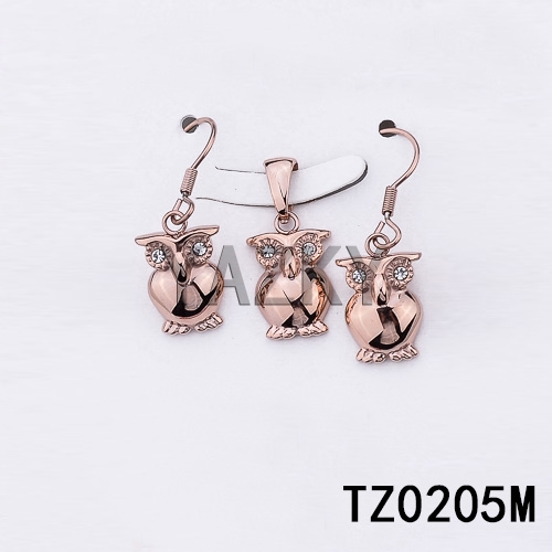 Stainless steel jewelry set