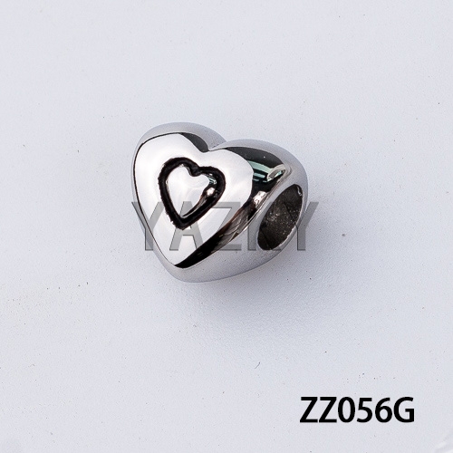 Stainless steel charm