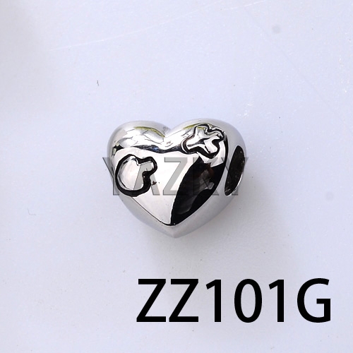 Stainless steel charm