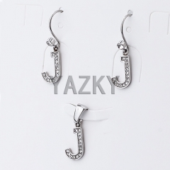 Stainless steel jewelry set