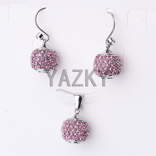 Stainless steel jewelry set