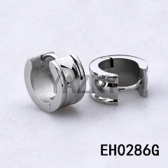 7*9mm high polised earring