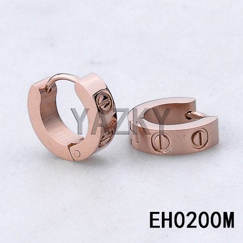 4*9mm Fashion stainless steel earring