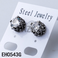 6.5mm Fashion stainless steel ear stud