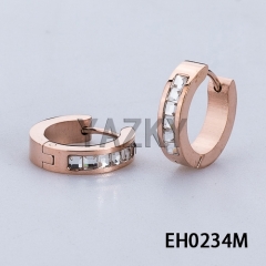 4*12mm Fashion stainless steel earring