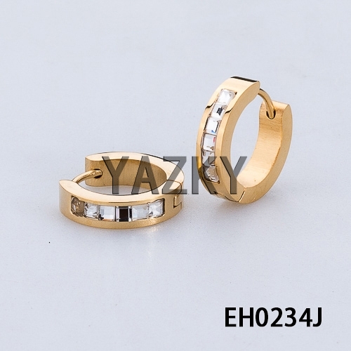 4*12mm Fashion stainless steel earring