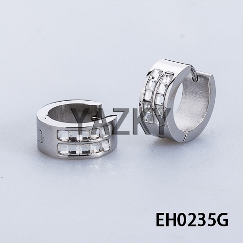 7*12mm Fashion stainless steel earring