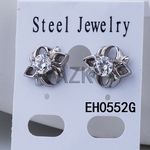 12*10.6mm Fashion stainless steel earring