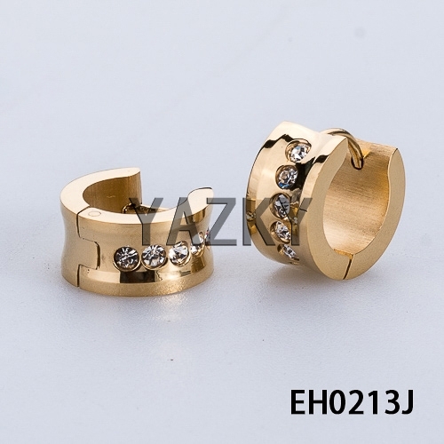 7*9mm fashion huggie with IP gold