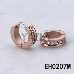 Fashion stainless steel earring 4*9mm