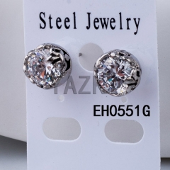 10.5mm Fashion stainless steel earring