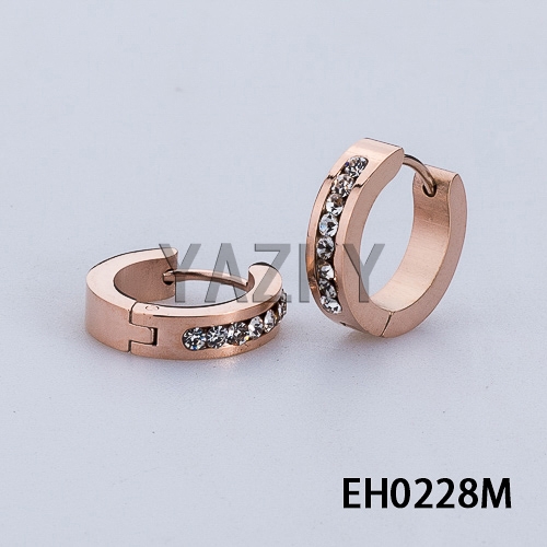 4*12mm Fashion stainless steel earring