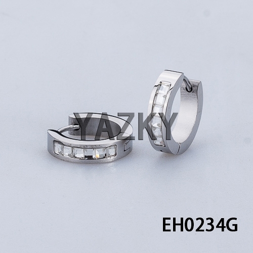 4*12mm Fashion stainless steel earring