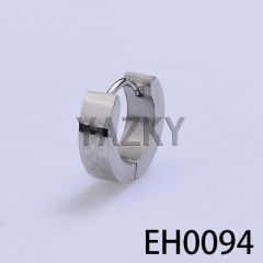 Fashion stainless steel earring, 13*4mm