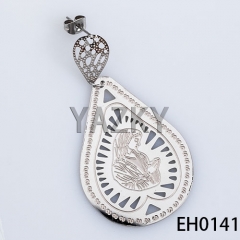 Fashion stainless steel earring, 30*1*57mm