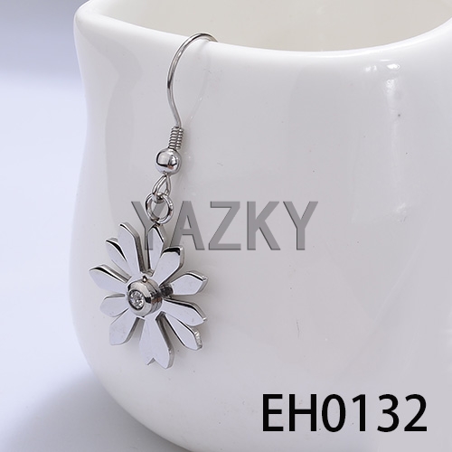 Fashion stainless steel earring, 18*42mm