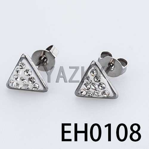 Aretes de acero inoxidable,8*2*7mm