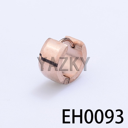 Fashion stainless steel earring with IP rose gold