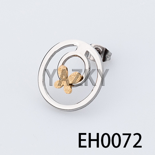 Fashion stainless steel earring, 18*2mm