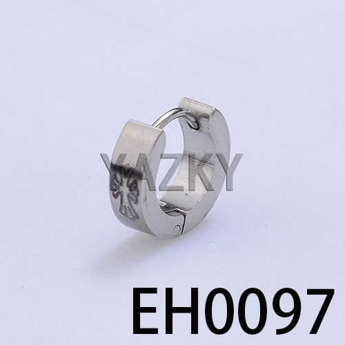 Fashion stainless steel earring, 13*4mm