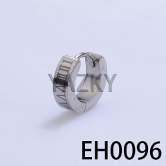 Fashion stainless steel earring, 14*4mm