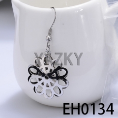Fashion stainless steel earring, 24*4*48mm