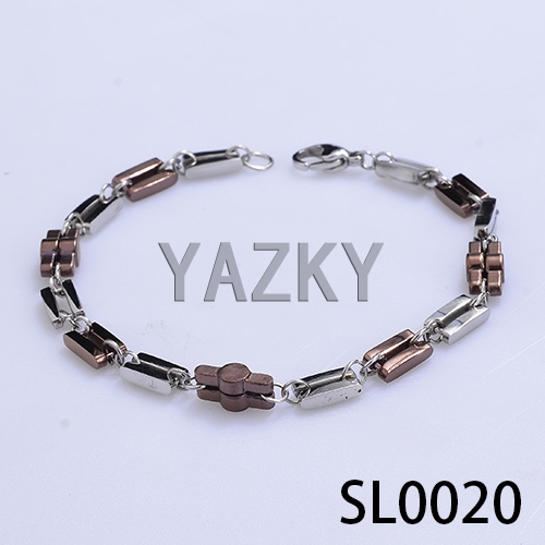Bracelet with coffee color plating
