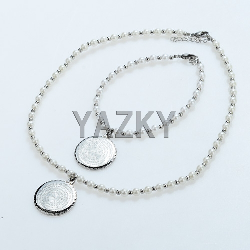 Stainless steel jewelry set