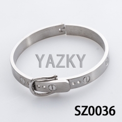 Belt style fashion bangle