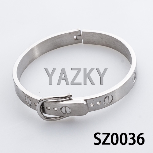 Belt style fashion bangle