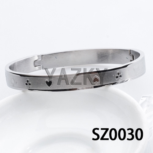 Stainless steel bangle