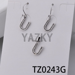 Stainless steel jewelry set