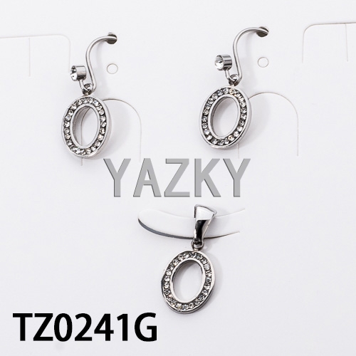 Stainless steel jewelry set